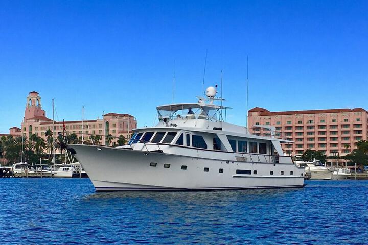 Exterior of NSS Pattam 84ft Traditional Motor Yacht