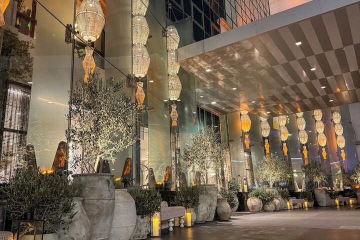 Front of property - evening/night