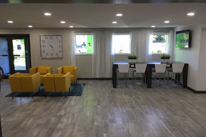 Lobby sitting area