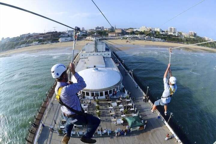 Ziplining