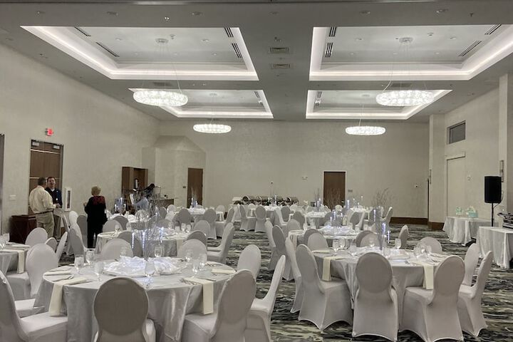 Indoor wedding