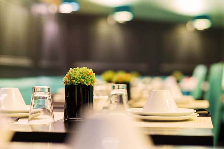 Breakfast area