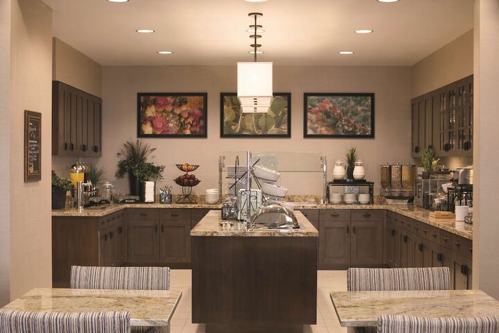 Breakfast area