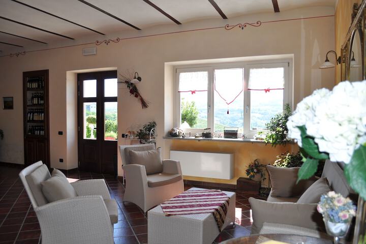 Lobby sitting area