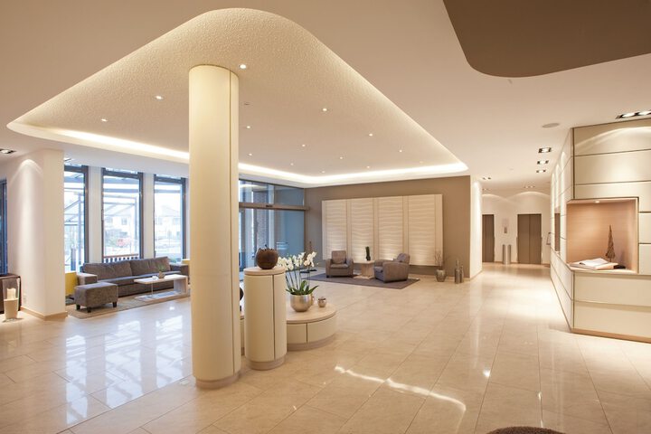 Interior entrance