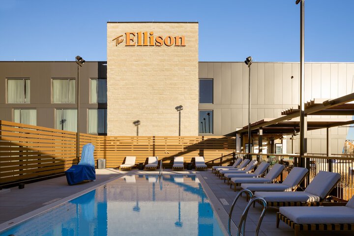 Rooftop pool