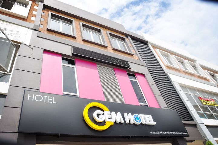 Exterior of Gem Hotel Nusajaya