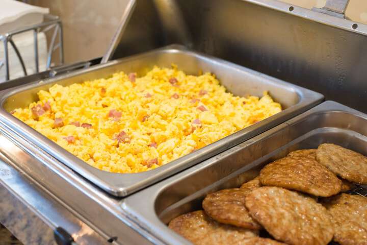Breakfast buffet