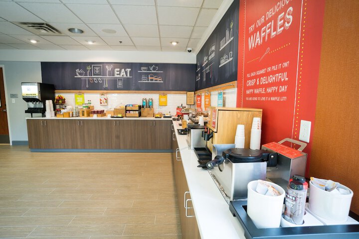 Breakfast buffet