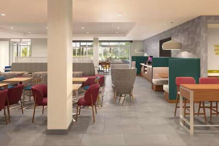 Breakfast area