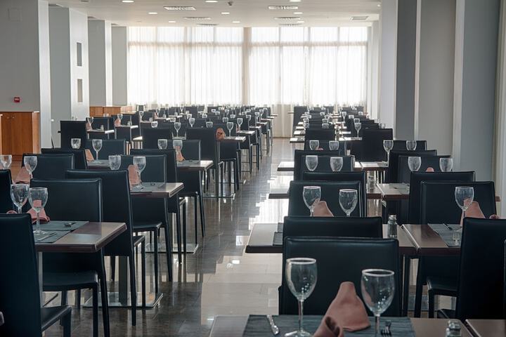 Breakfast area