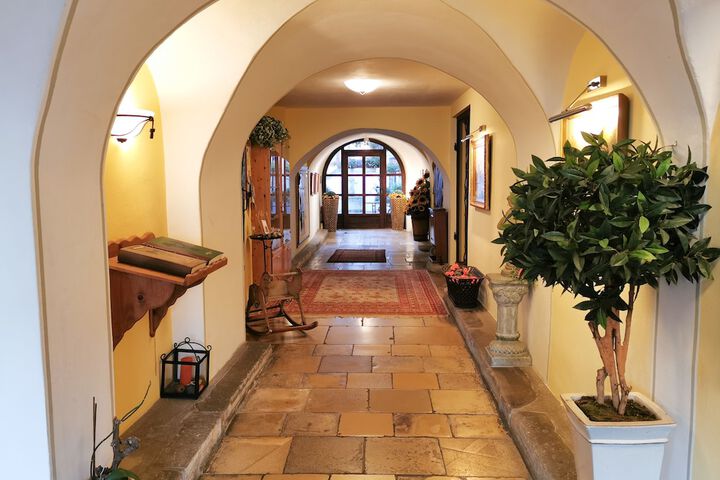 Interior entrance