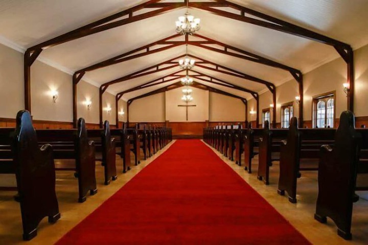 Indoor wedding