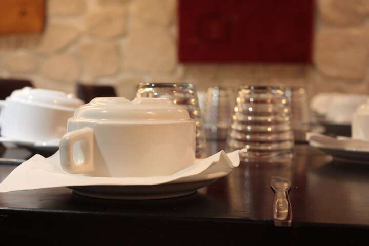 Breakfast area