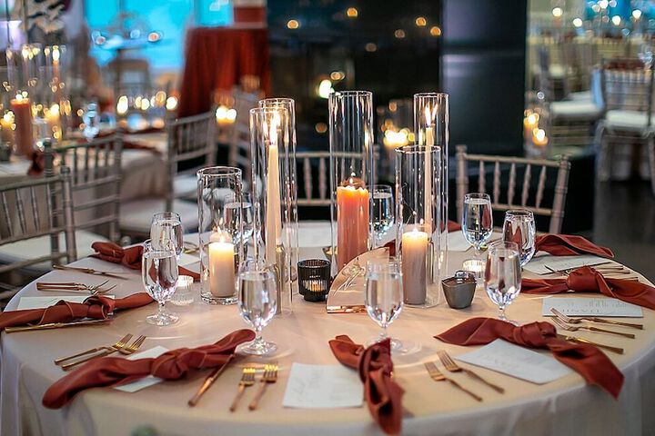 Indoor wedding