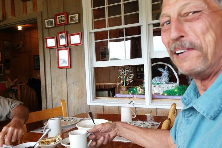Breakfast area