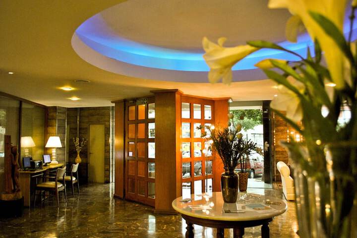 Interior entrance