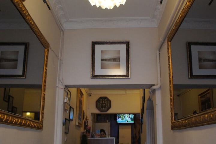 Interior entrance