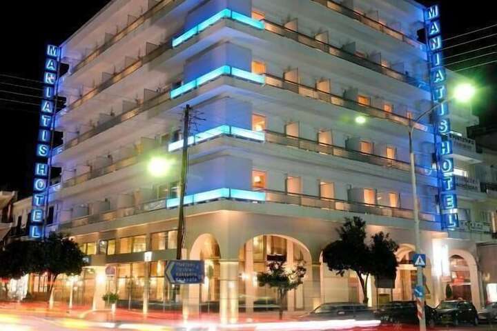 Exterior of Maniatis Hotel