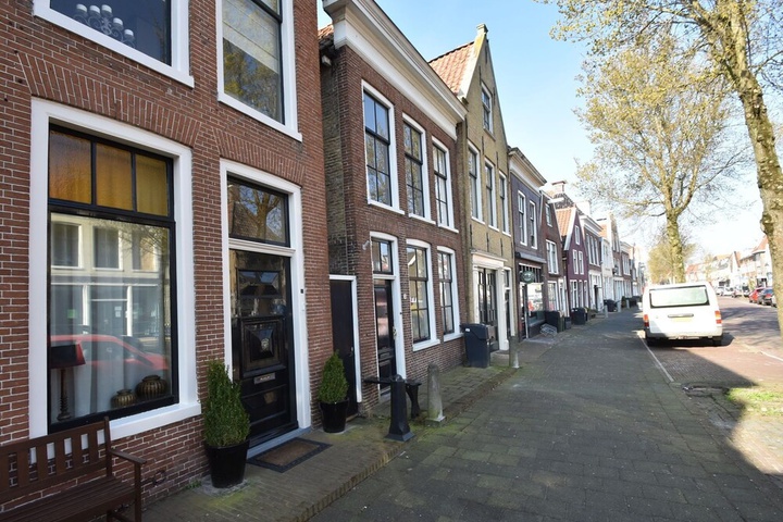 Monument Building in the Centre of Harlingen Close to the Ferry to the Islands