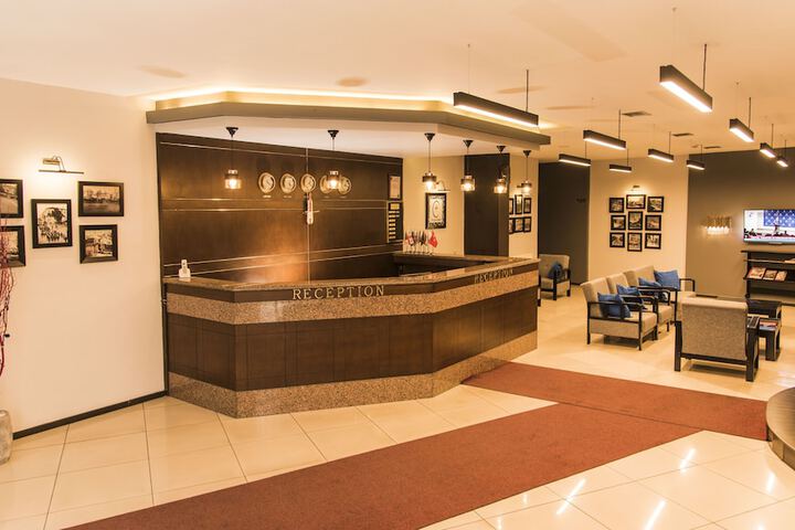 Interior entrance
