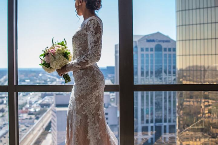 Indoor wedding
