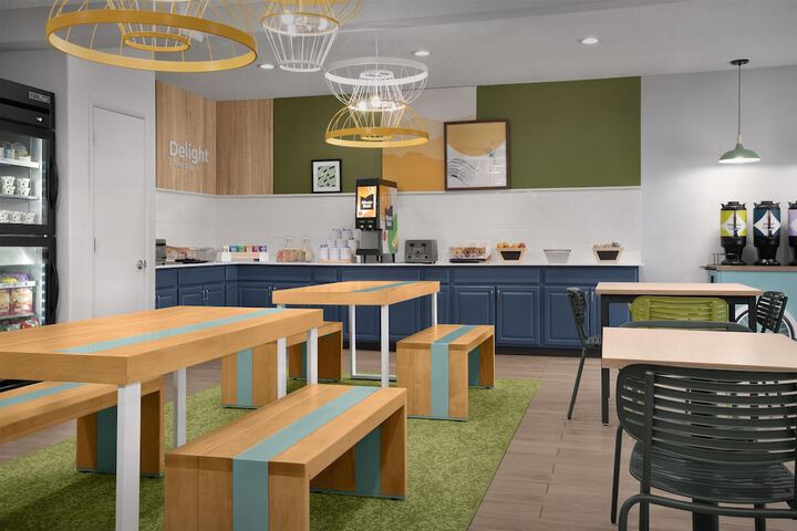 Breakfast area