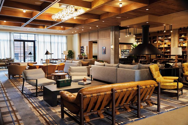Lobby sitting area