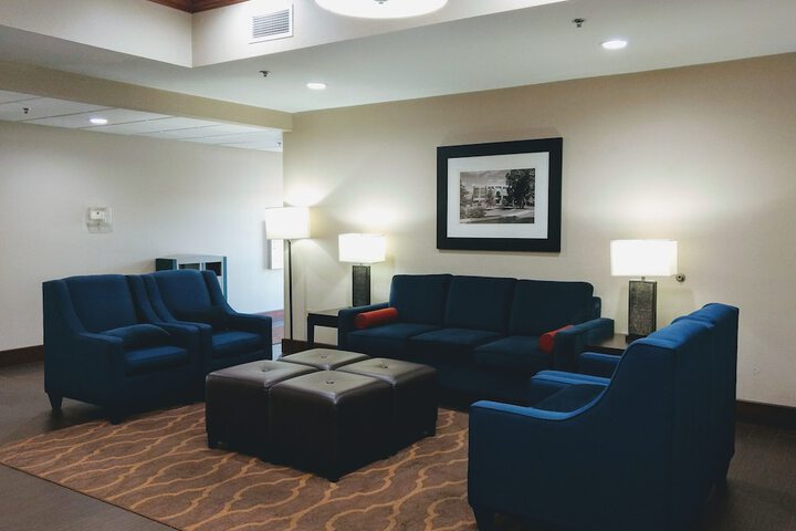 Lobby sitting area