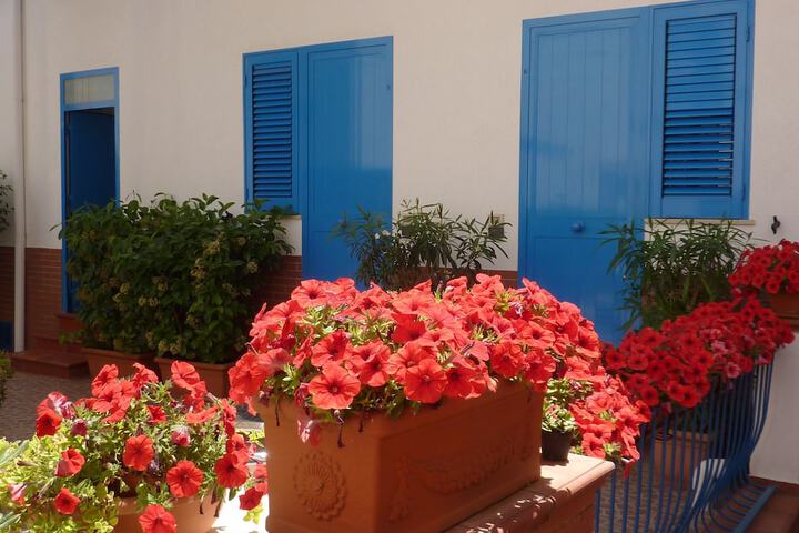 Interior entrance