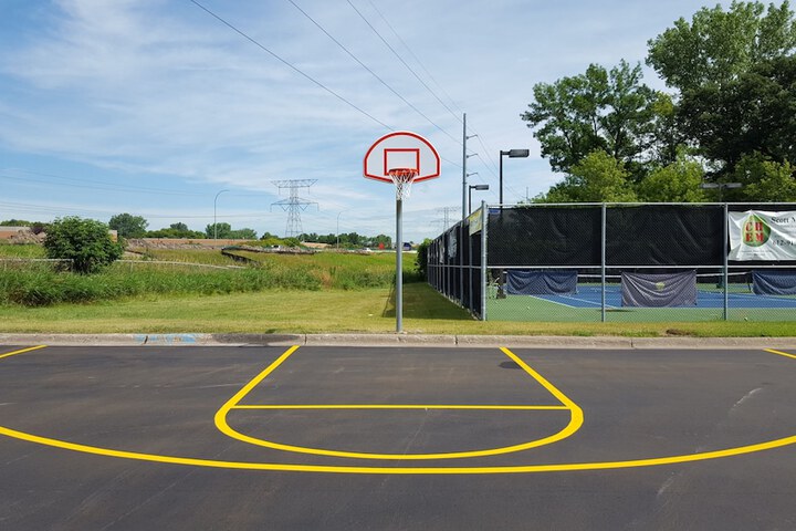 Basketball court