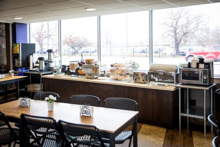 Breakfast buffet