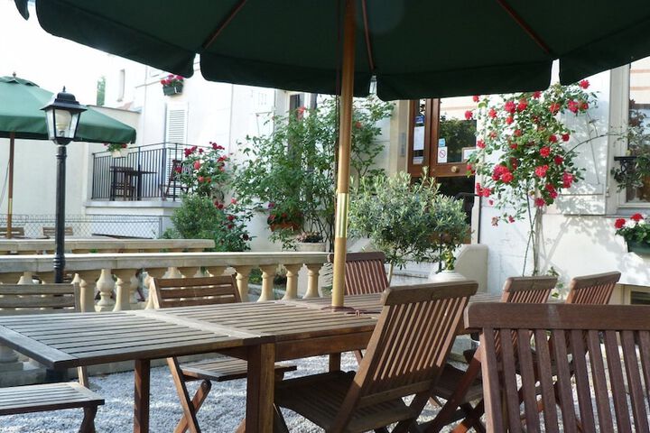 Outside Hotel