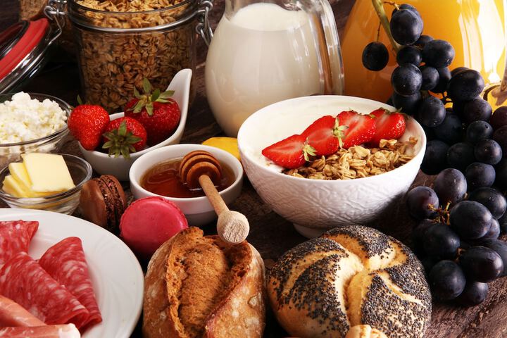 Breakfast buffet