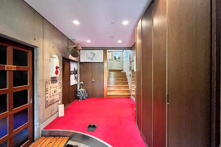 Interior entrance