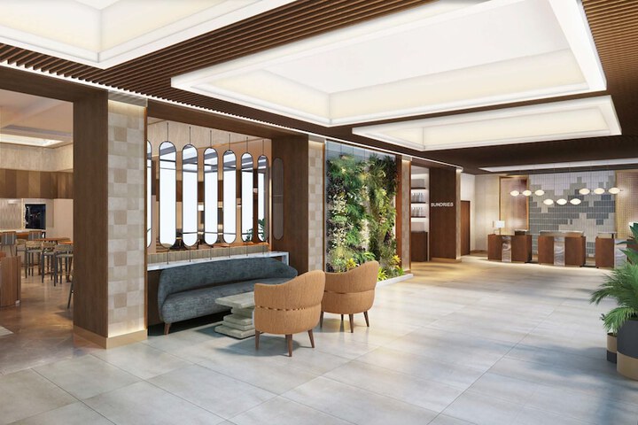 Lobby sitting area