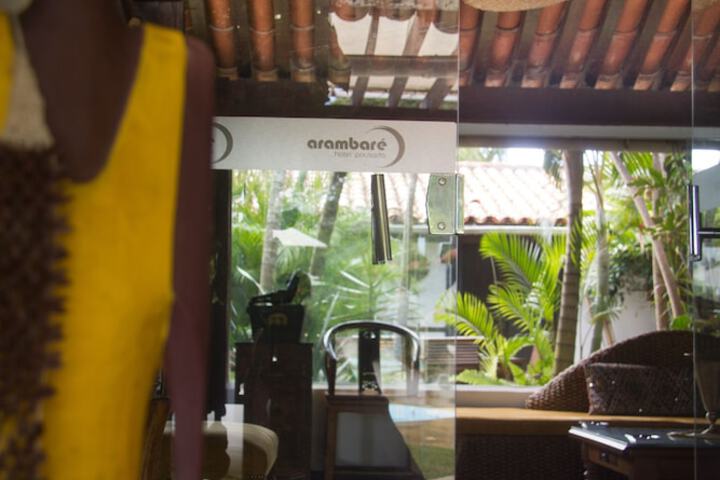 Interior entrance