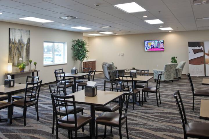Breakfast area