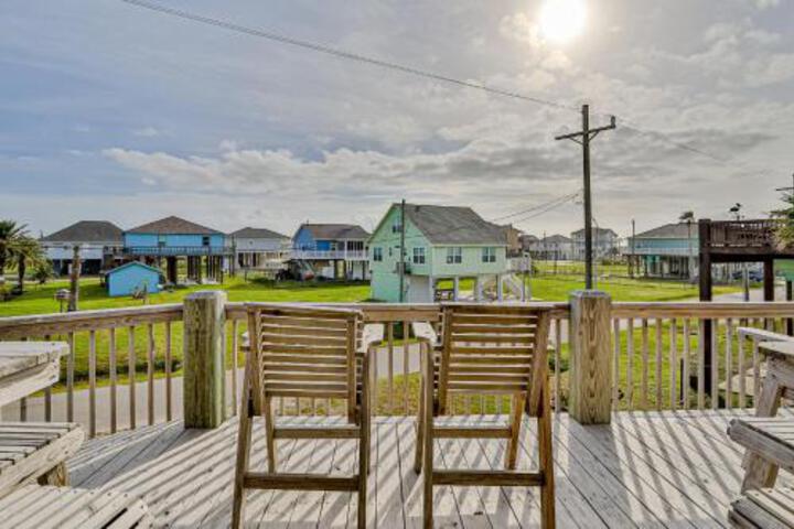 Beachslapped in Crystal Beach, TX