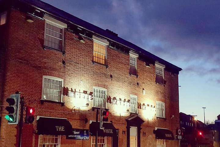 Front of property - evening/night