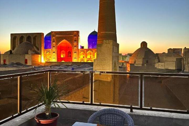 Golden Minaret by Terrace