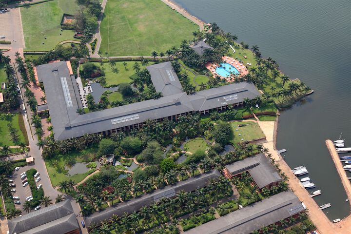 Exterior of Munyonyo Commonwealth Resort