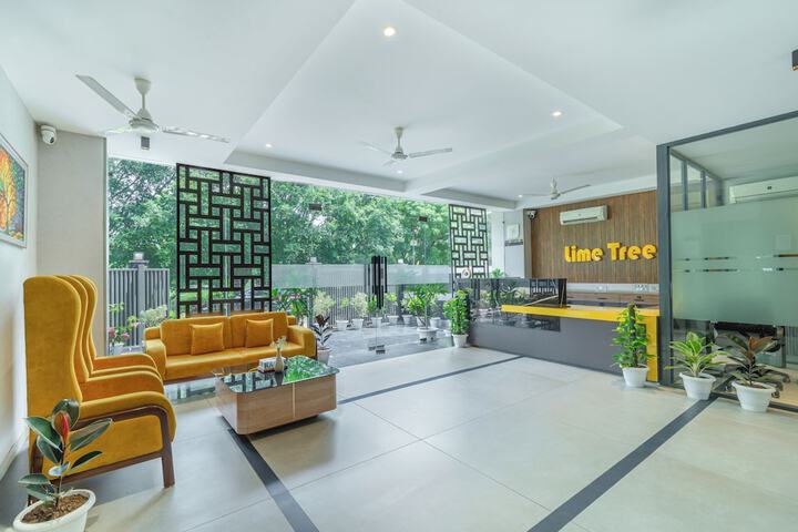 Lime Tree Hotel &  Stays Greater Noida Nearby India Expo Centre & Mart in Greater Noida