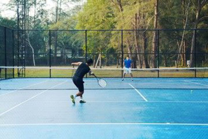 Tennis and Basketball Courts 86 of 91