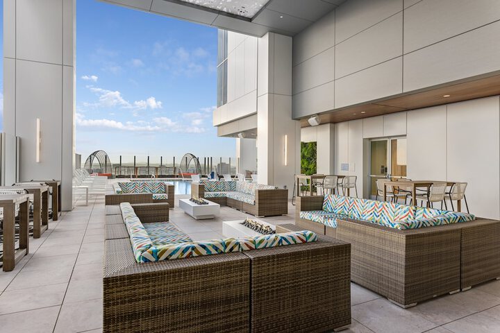 Rooftop terrace