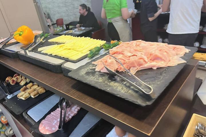 Breakfast buffet