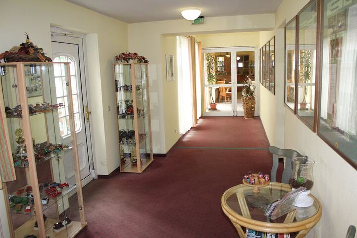 Interior entrance