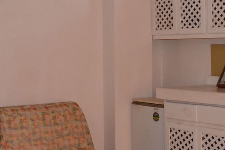 Interior entrance
