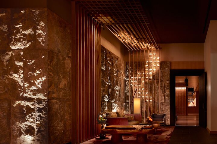 Lobby sitting area