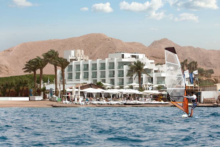 Exterior of Herbert Samuel Reef Eilat